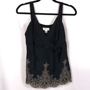 Loft | Faux Lace Top